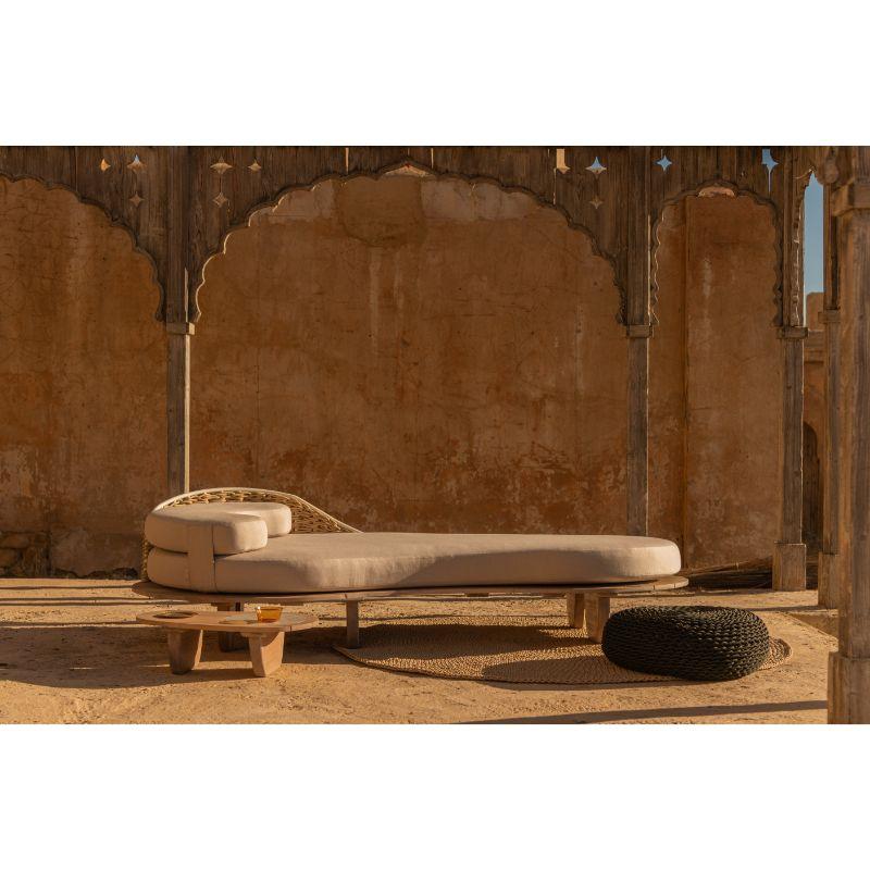 Modern The Sayari Indoor/Outdoor Daybed Chaise and Table Set by Studio Lloyd - In Stock For Sale