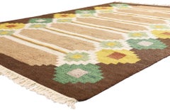 The Scandinavian Lattice: A Vintage Swedish Rollakan Masterpiece of Nordic Grace