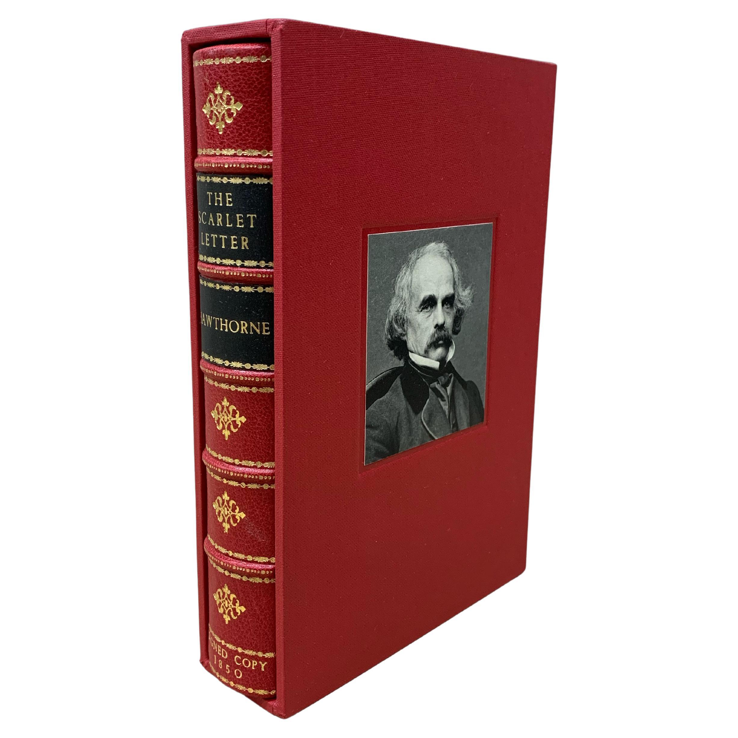 The Scarlet Letter by Nathaniel Hawthorne, Second Ed., Tipped-in Signature, 1850 For Sale