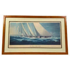 Schooner Yacht Atlantic Print