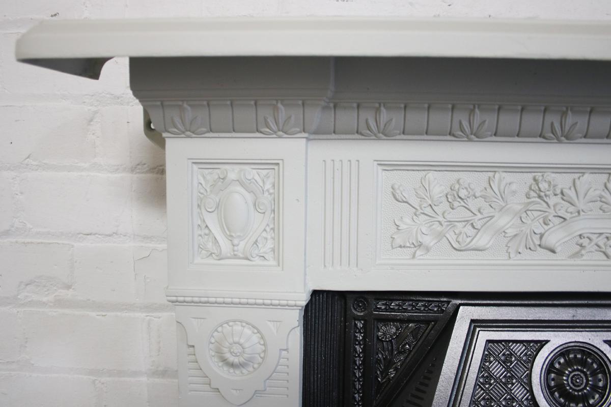reclaimed victorian fireplace