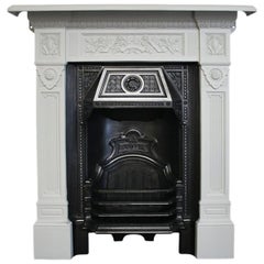 Used 'The Scotia' a Reclaimed Late Victorian Cast Iron Fireplace