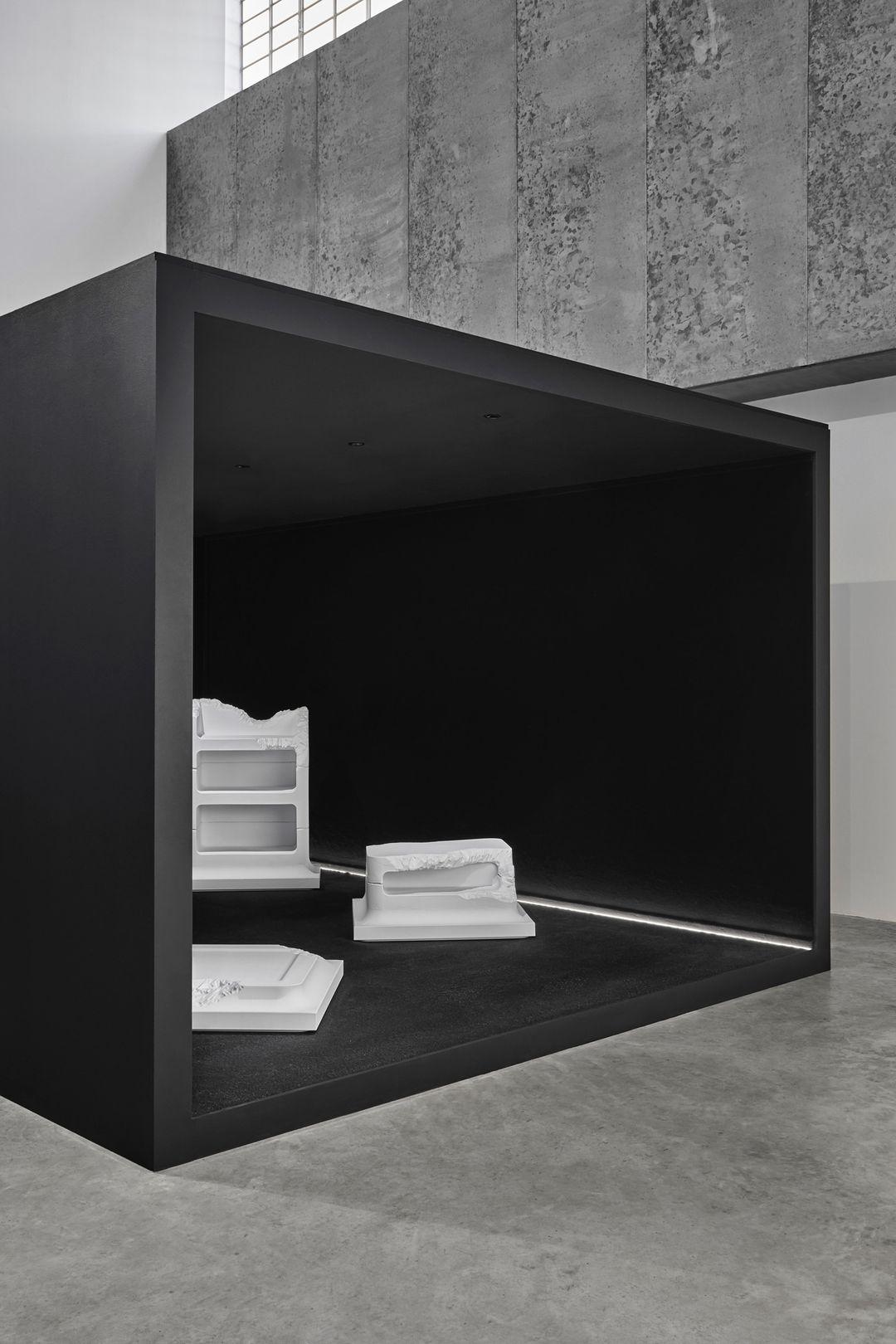 Foam The Sculpted Series Bar Cabinet White by Gufram, Snarkitecture For Sale