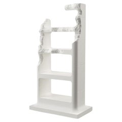 The Sculpted Series Bookshelf White by Gufram, Snarkitecture