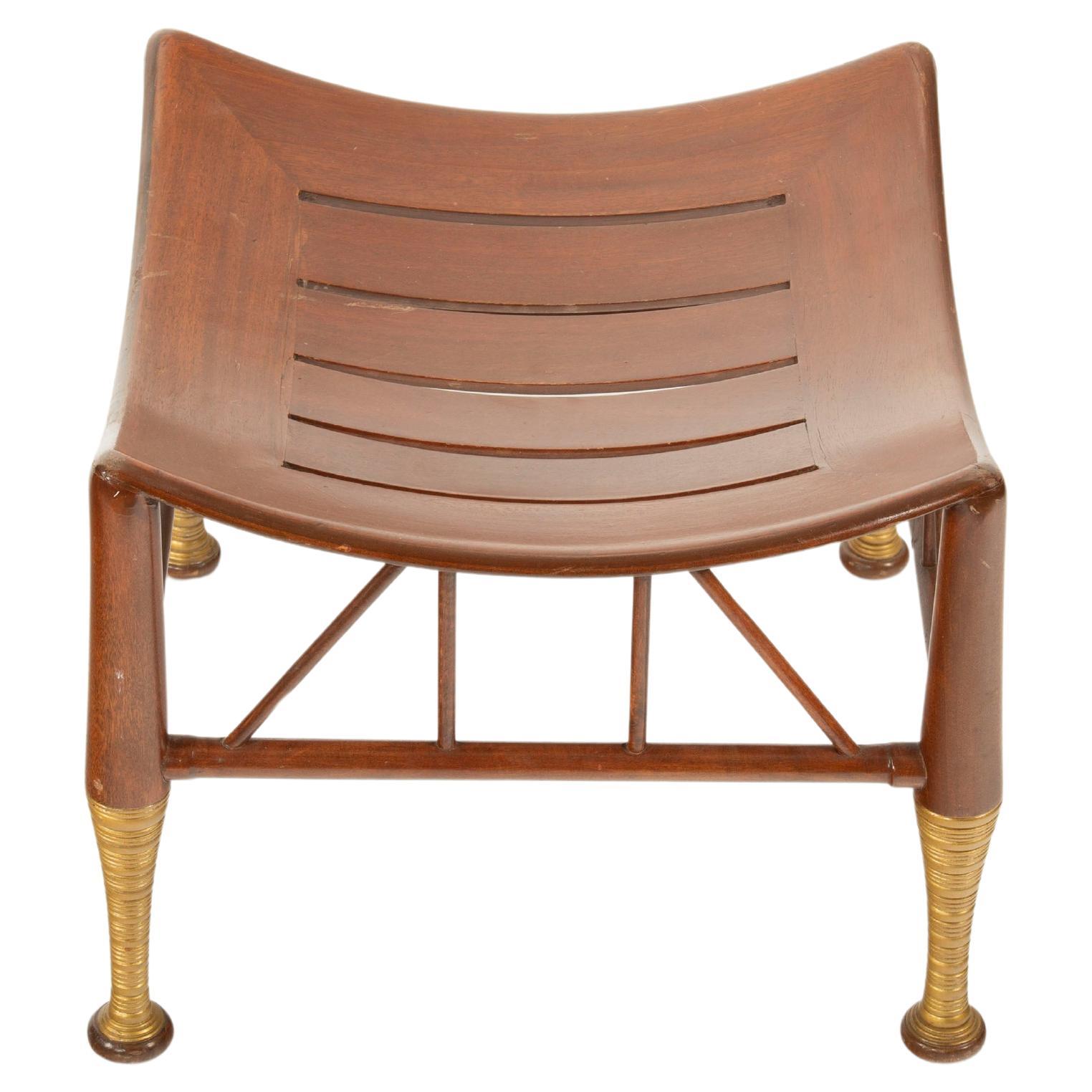 The Sculpted Thebes Stool