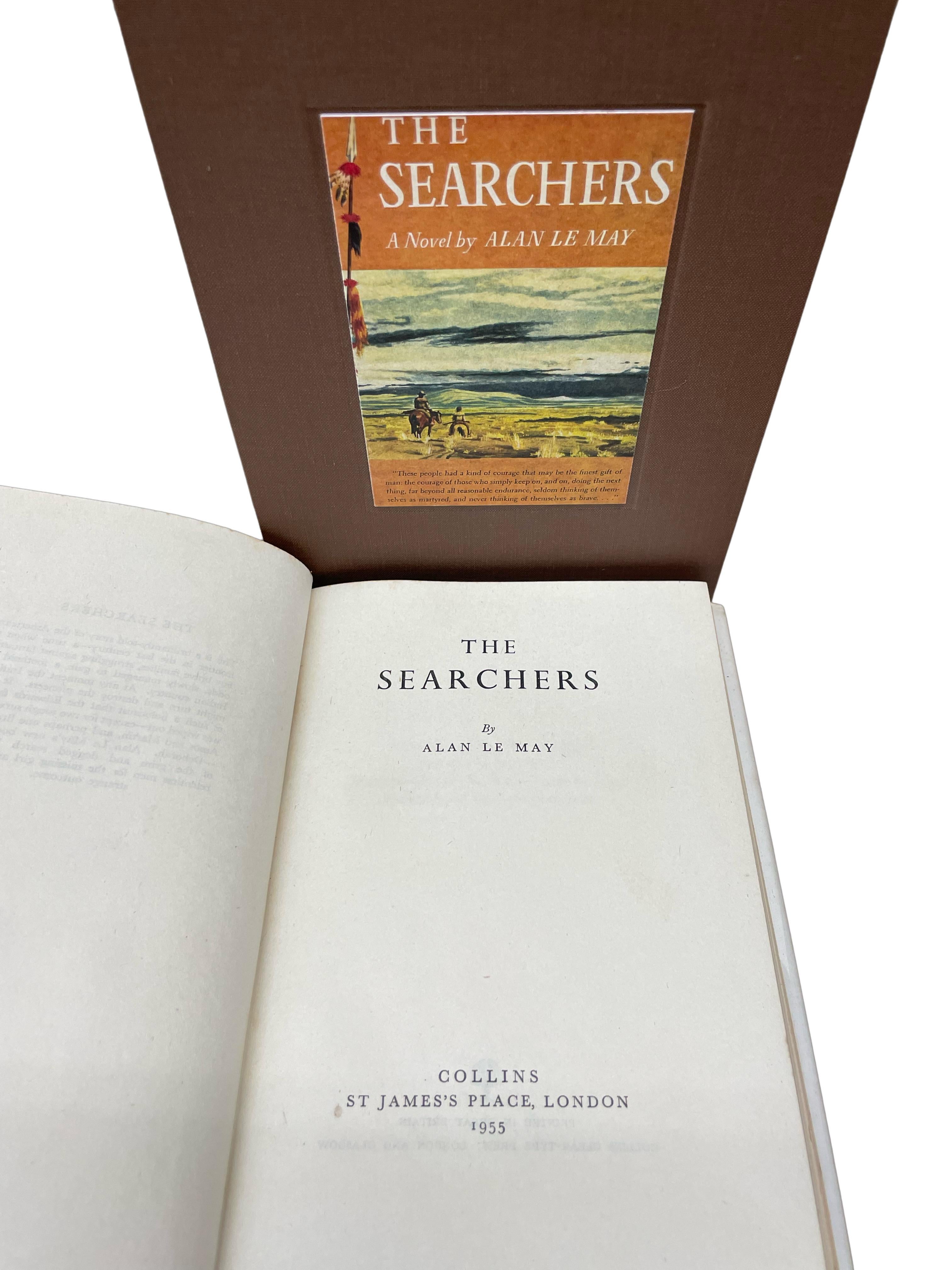 English The Searchers: A Novel by Alan Le May, First British Edition, 1955