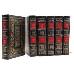 Second World War by Winston Churchill, Easton Press Edition, Six Vol., 1989