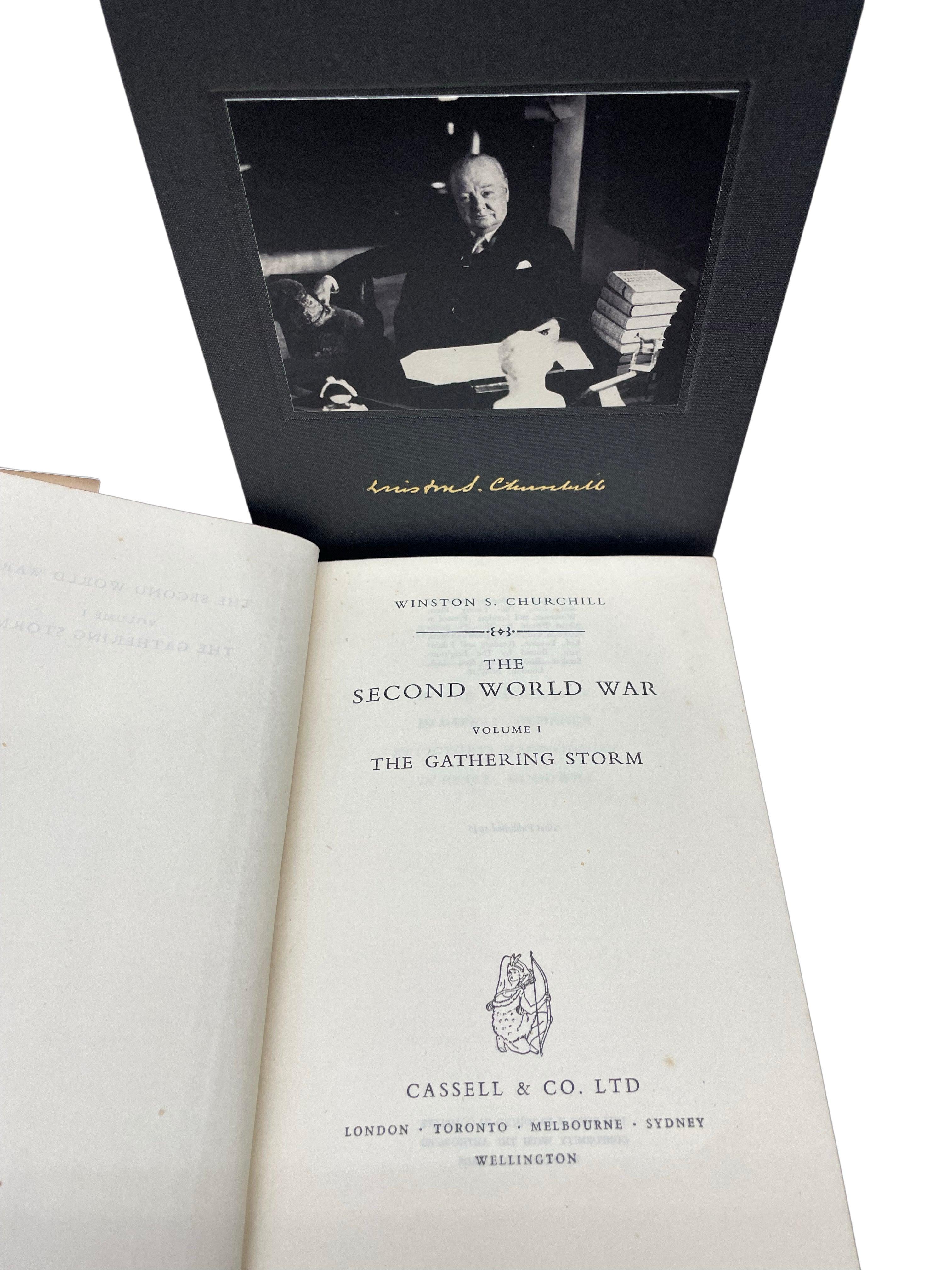 winston churchill second world war first edition