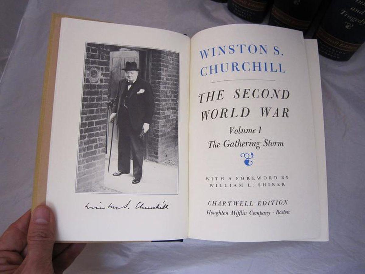 „Der Zweite Weltkrieg“, Chartwell-Ausgabe von Winston Churchill im Angebot 3