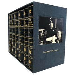 ' The Second World War ':: avec une note signée par Winston Churchill:: première édition:: 1945-1954