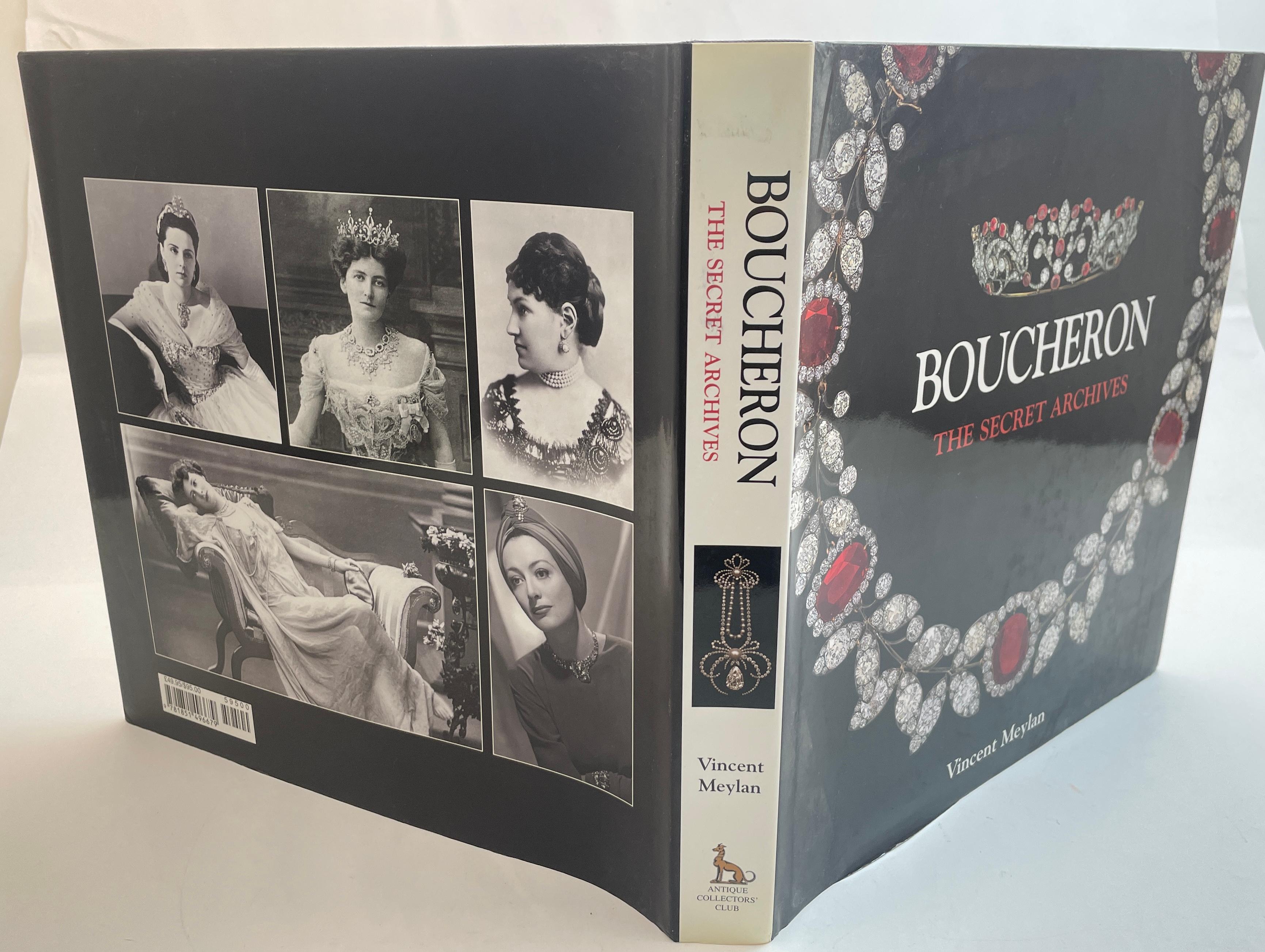 Noir Livre à couverture rigide The Secret Archives of Boucheron de Vincent Meylan