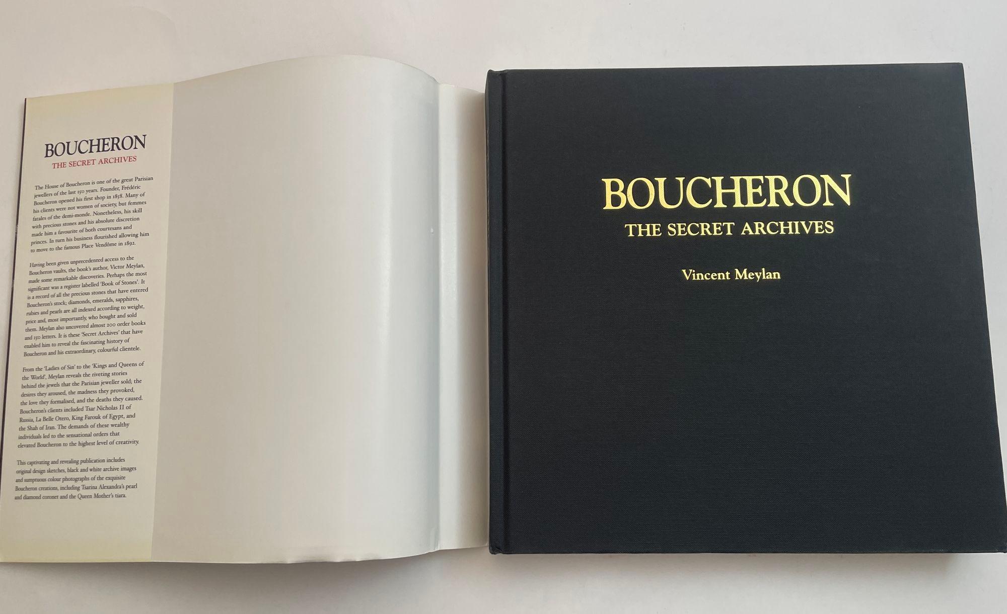 The Secret Archives of Boucheron Hardcover Book by Vincent Meylan In Good Condition In North Hollywood, CA