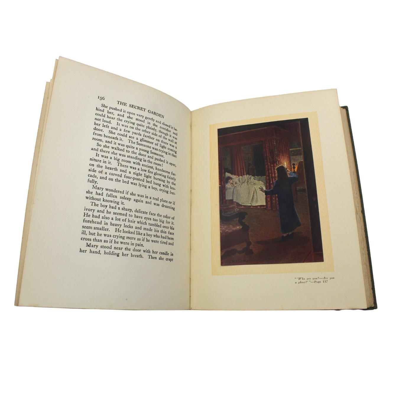 Early 20th Century The Secret Garden by Frances H. Burnett, Illustrated by Kirk, Deluxe Gift Issue