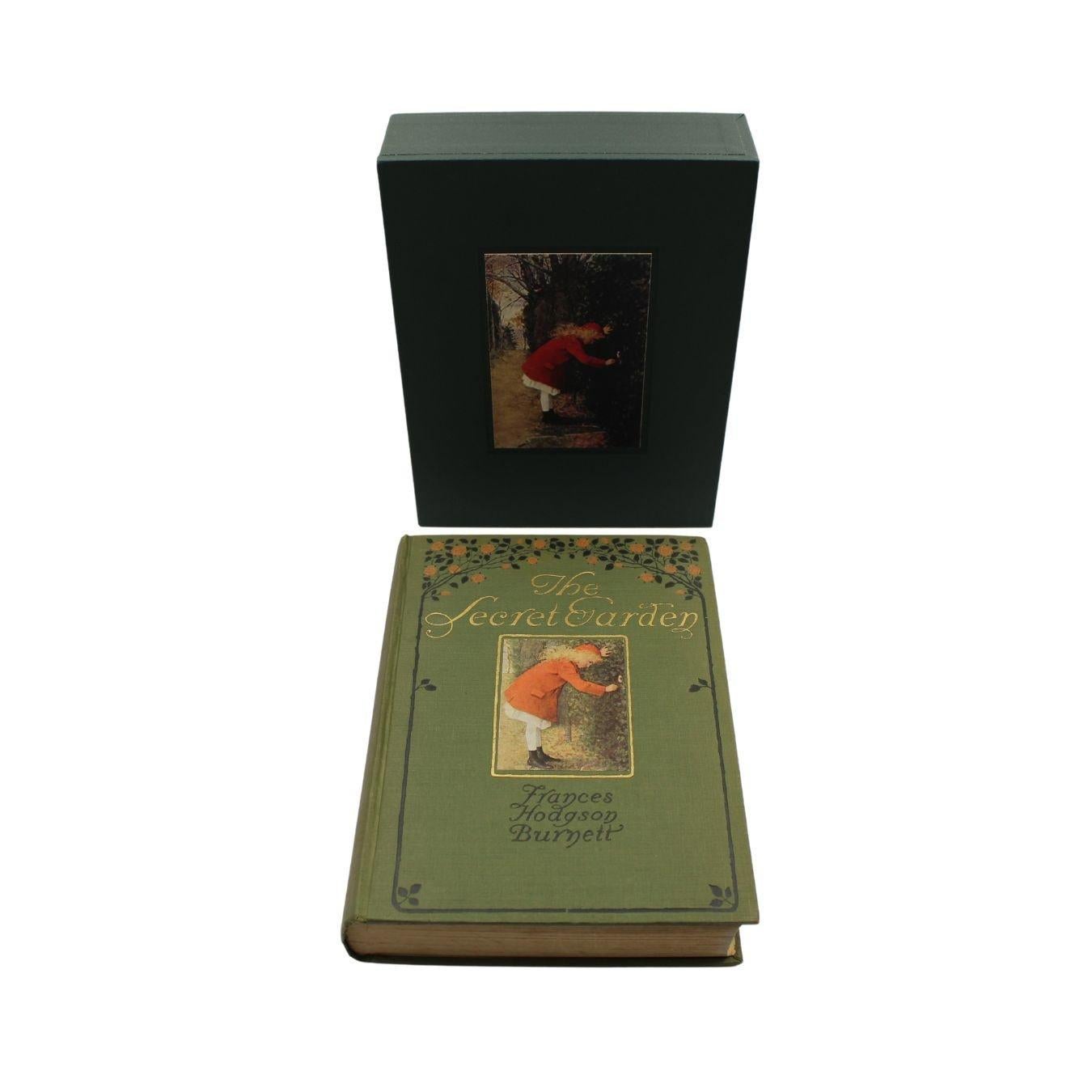 Fabric The Secret Garden by Frances H. Burnett, Illustrated by Kirk, Deluxe Gift Issue