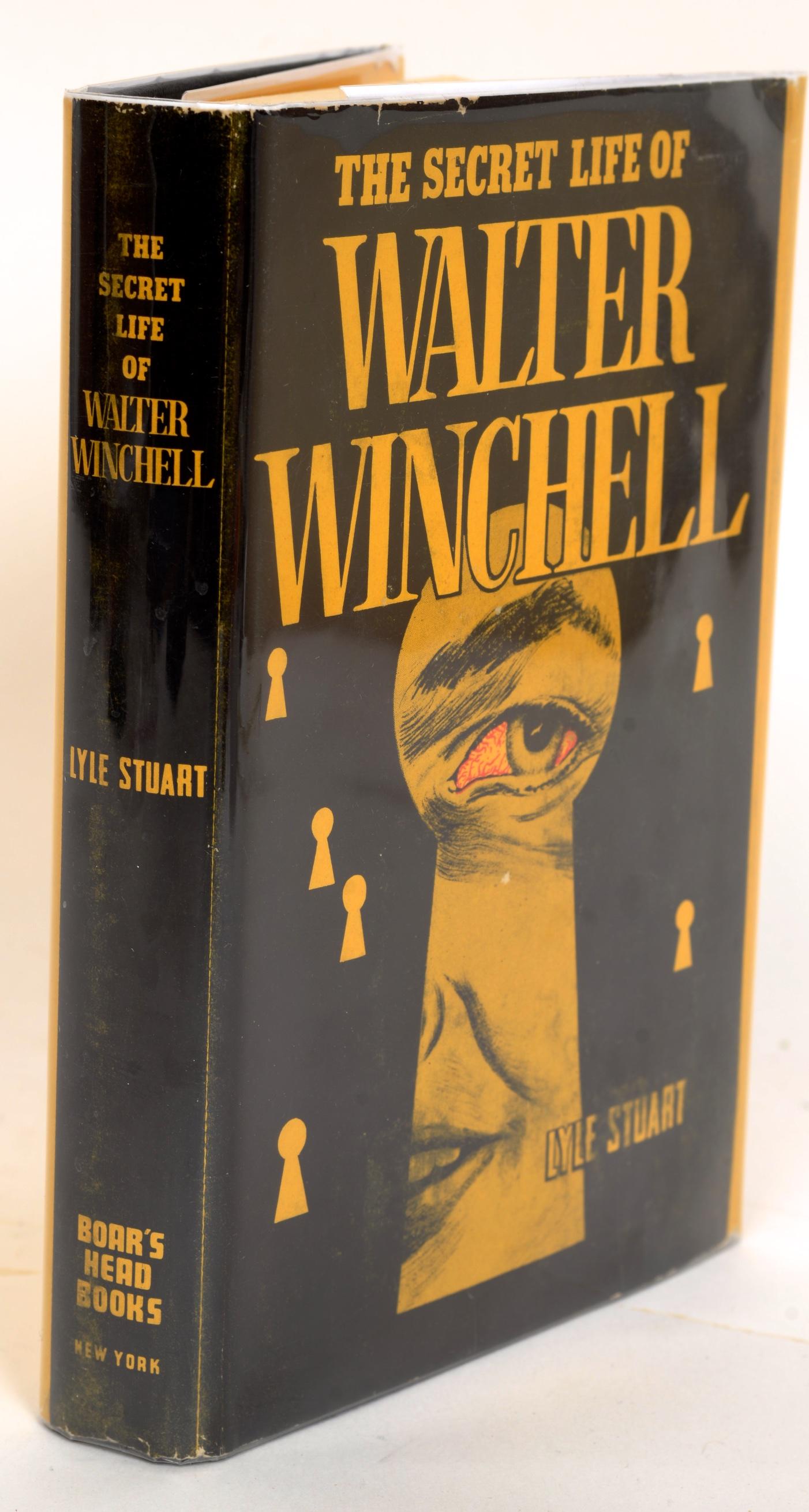 La vie secrète de Walter Winchell par Lyle Stuart:: première édition Excellent état - En vente à valatie, NY
