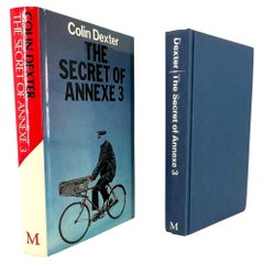 The Secret of Annexe Three by Colin Dexter – FIRST EDITION, Inscribed