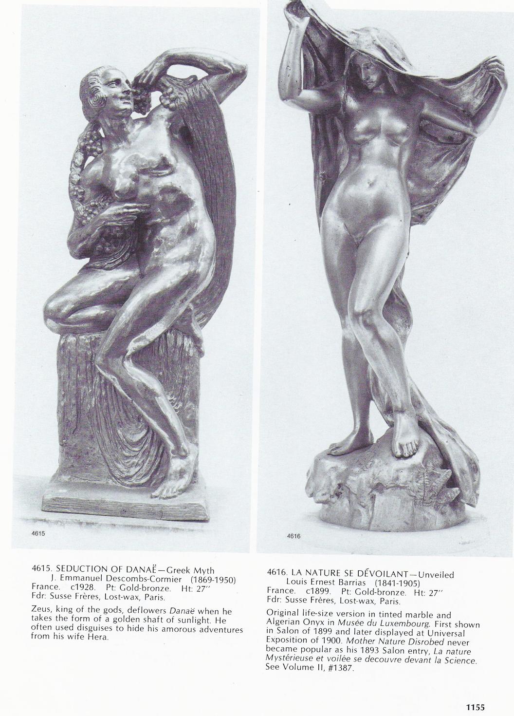 Art Deco The Seduction of Danae by Joe Descomps 2