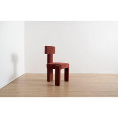 Segment Highback Dining Chair in Paprika Color by TRNK