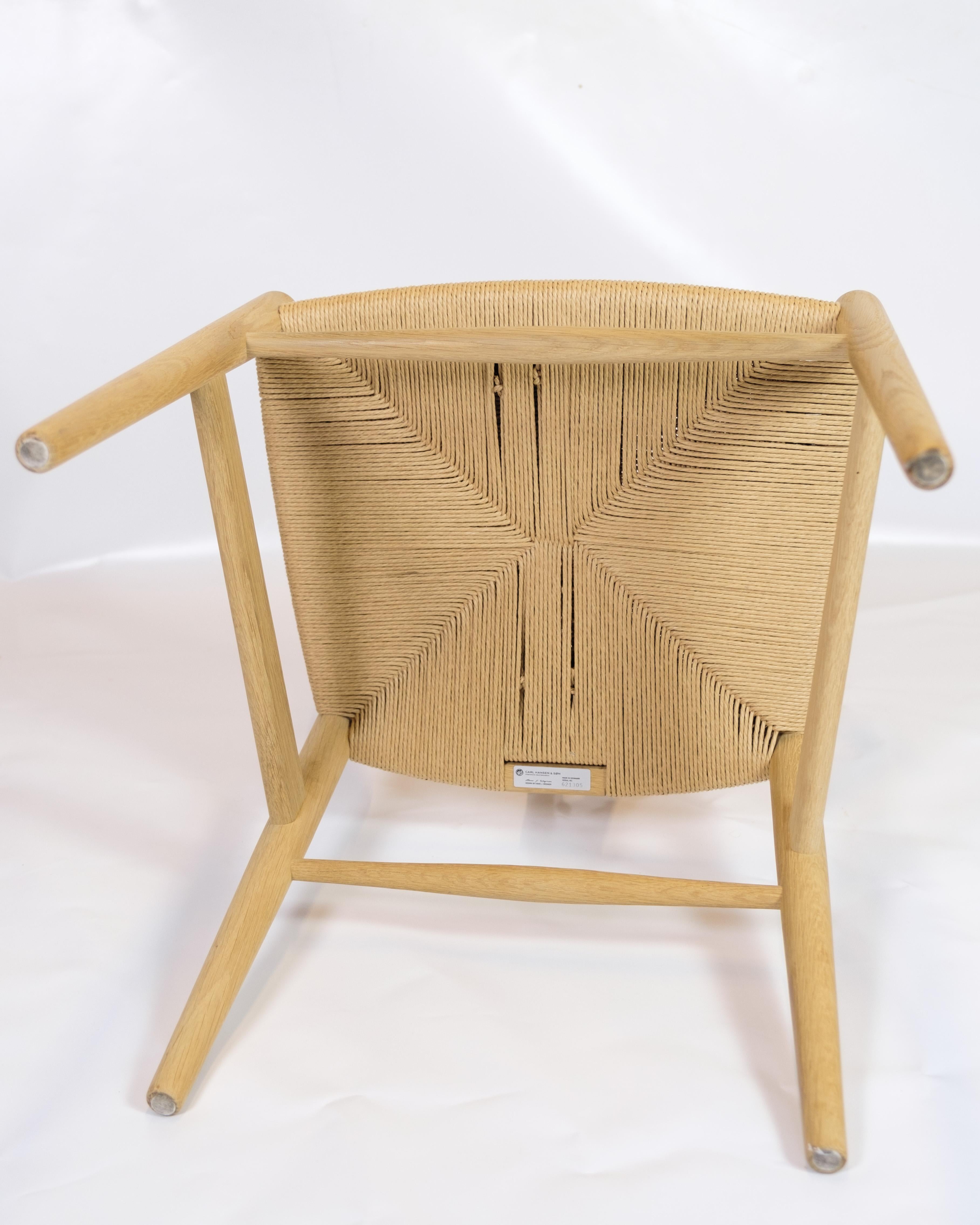 Sedia a Y modello CH24 in Oak Light di Hans J. Wegner degli anni '50 in vendita 2