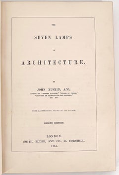 The Seven Lamps of Architecture by John Ruskin