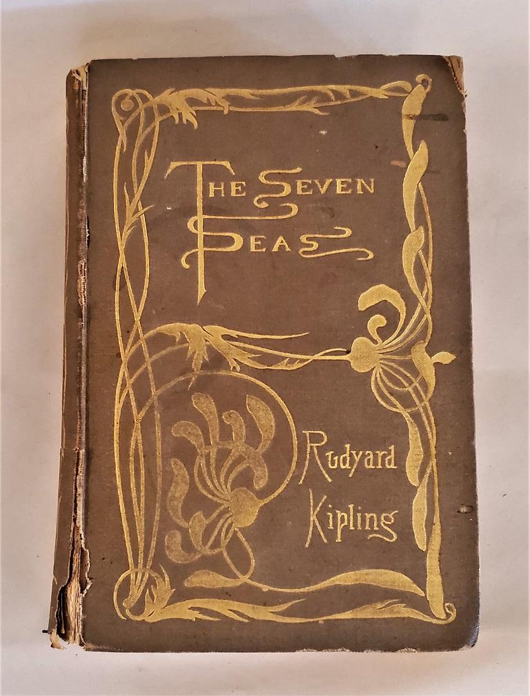 The Seven Seas by Rudyard Kipling First Edition For Sale 6