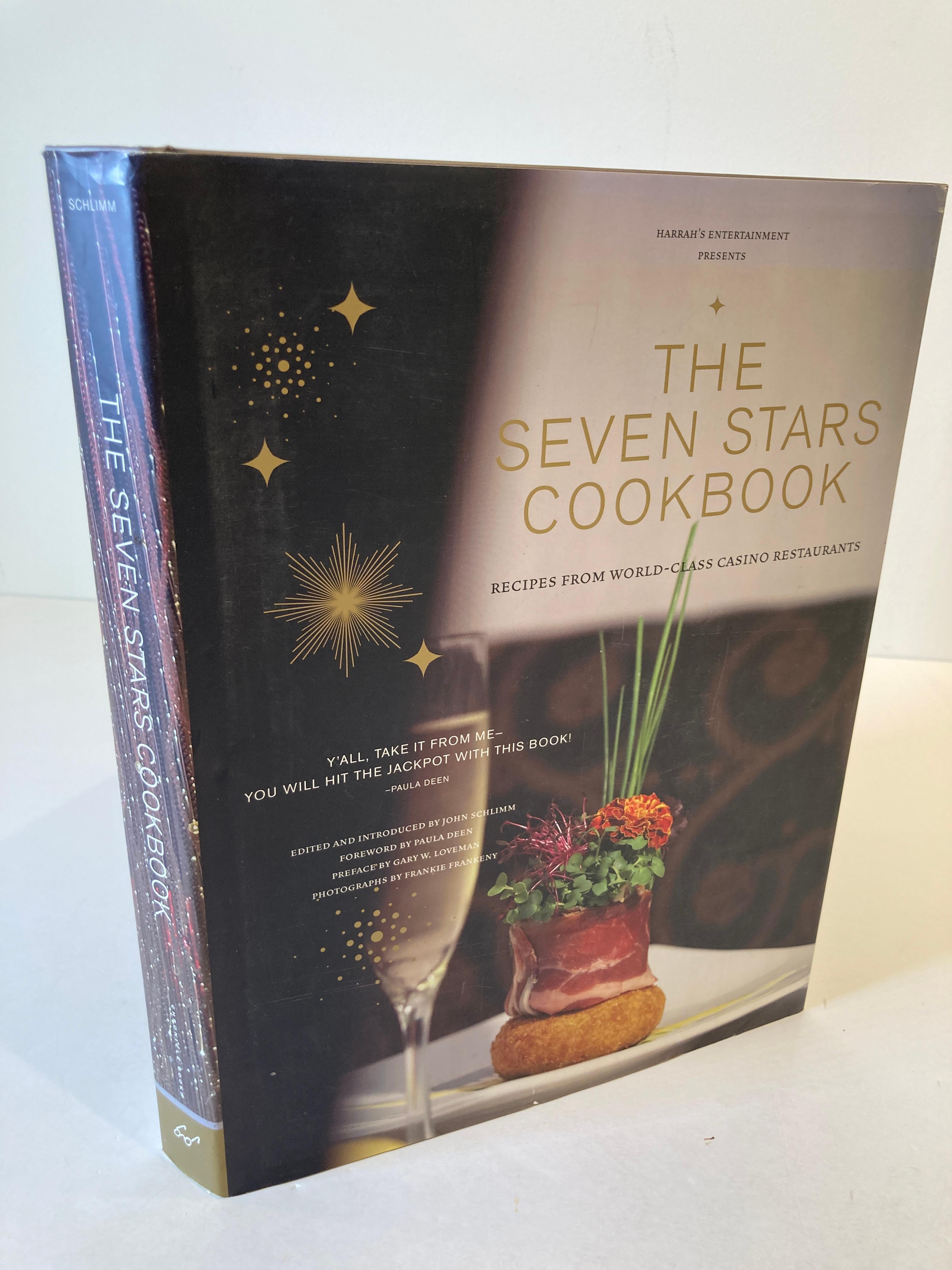 Livre à recettes de cuisine The Seven Stars de Casino de renommée mondiale à couverture rigide Bon état - En vente à North Hollywood, CA