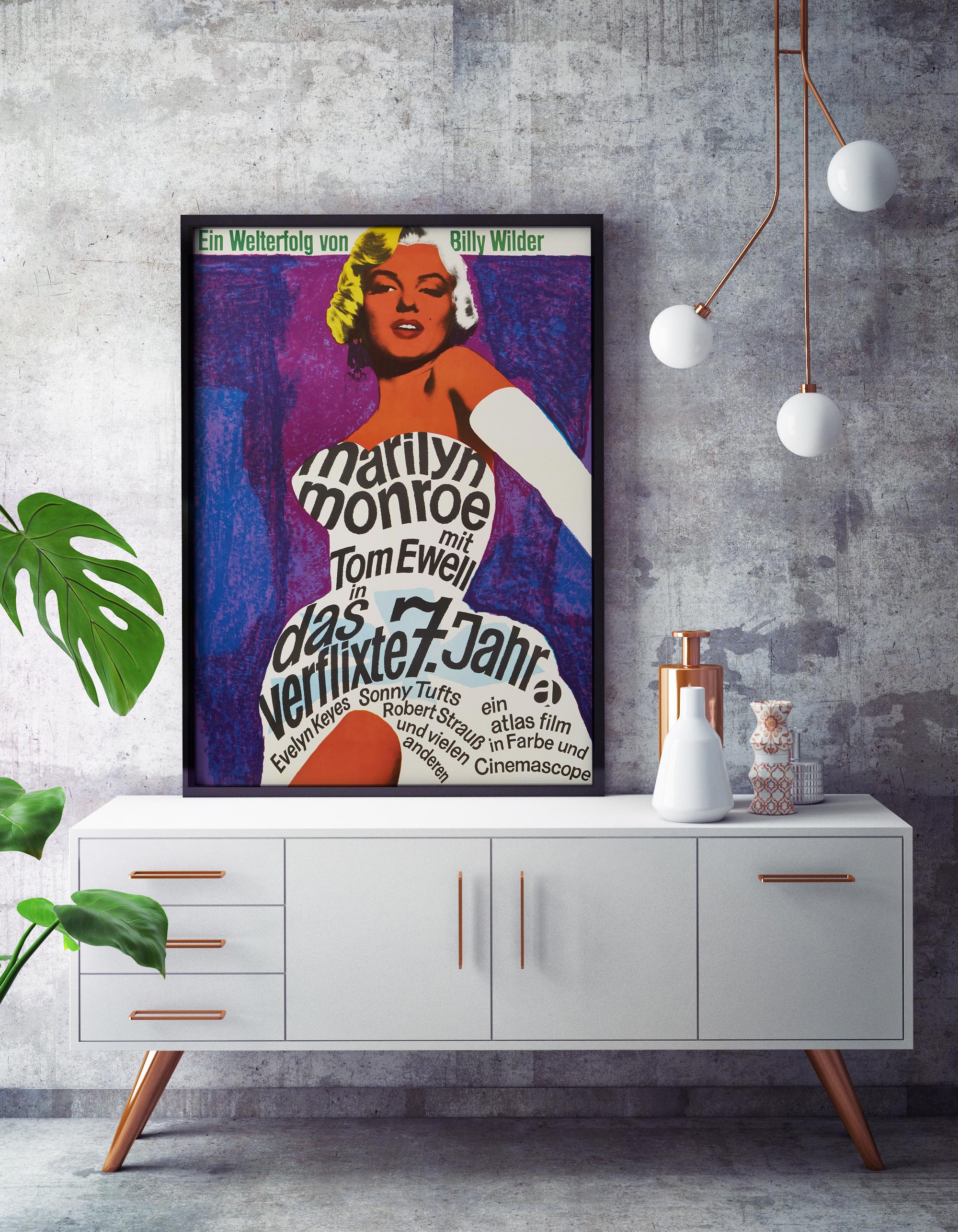 marilyn monroe seven year itch poster