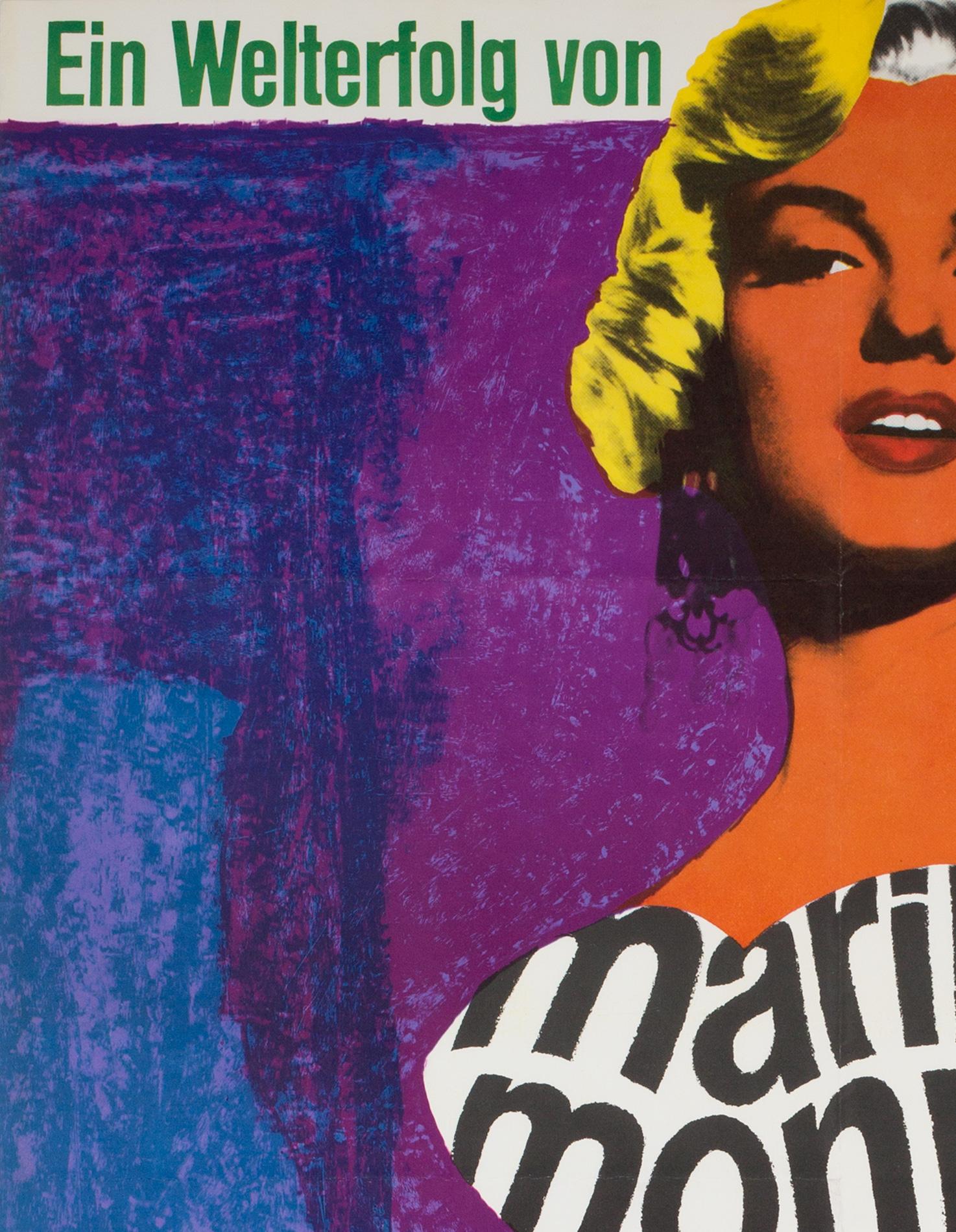 La comezón de los siete años R1966 Cartel de cine alemán A1, Fischer-Nosbisch Alemán en venta