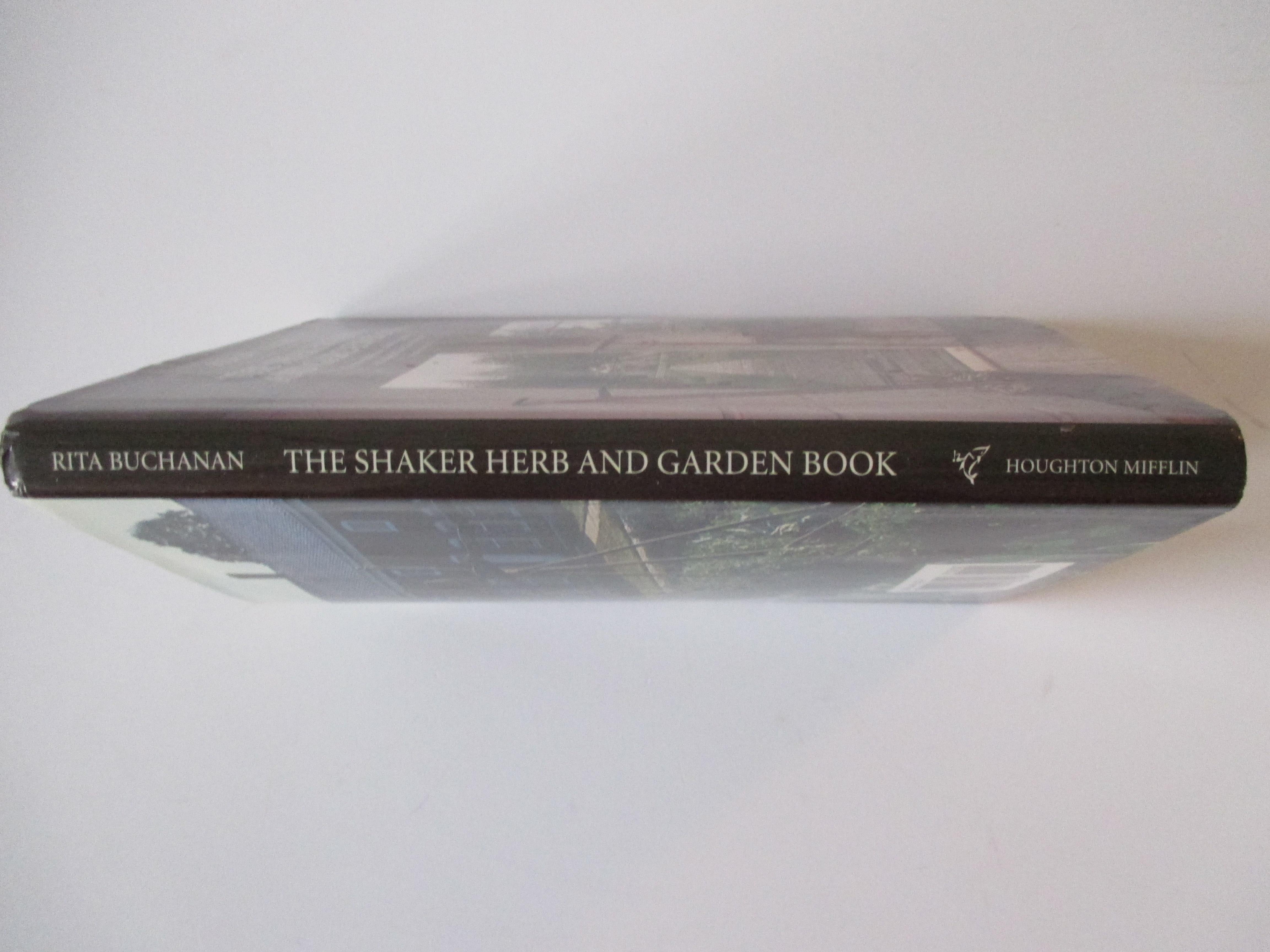 The Shaker Herb and Garden Vintage Book by R. Buchannan In Good Condition In Oakland Park, FL