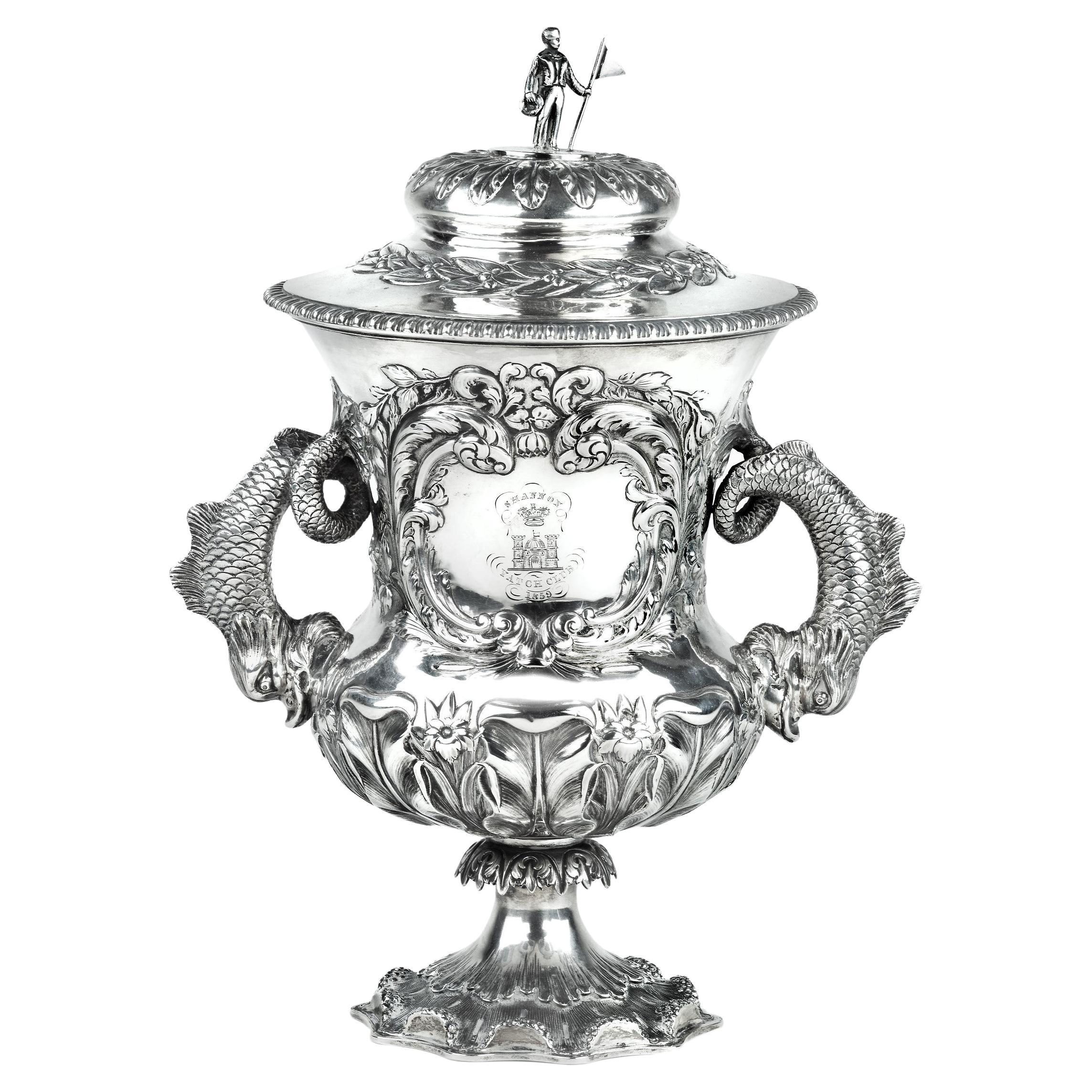 Shannon Yacht Club Silver Racing Trophy for 1859