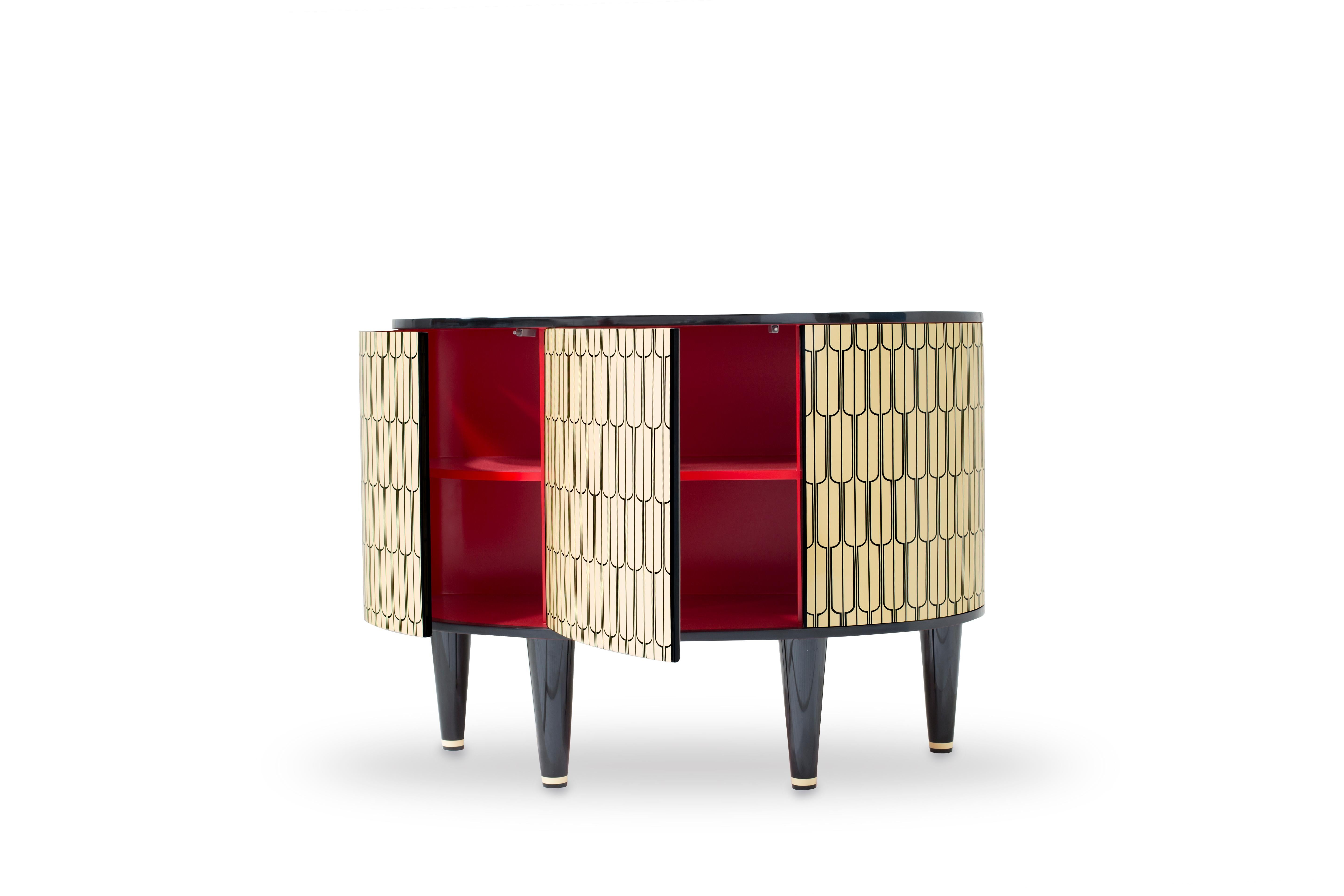 Indian The Sheik Sideboard Storage Cabinet by Matteo Cibic For Sale