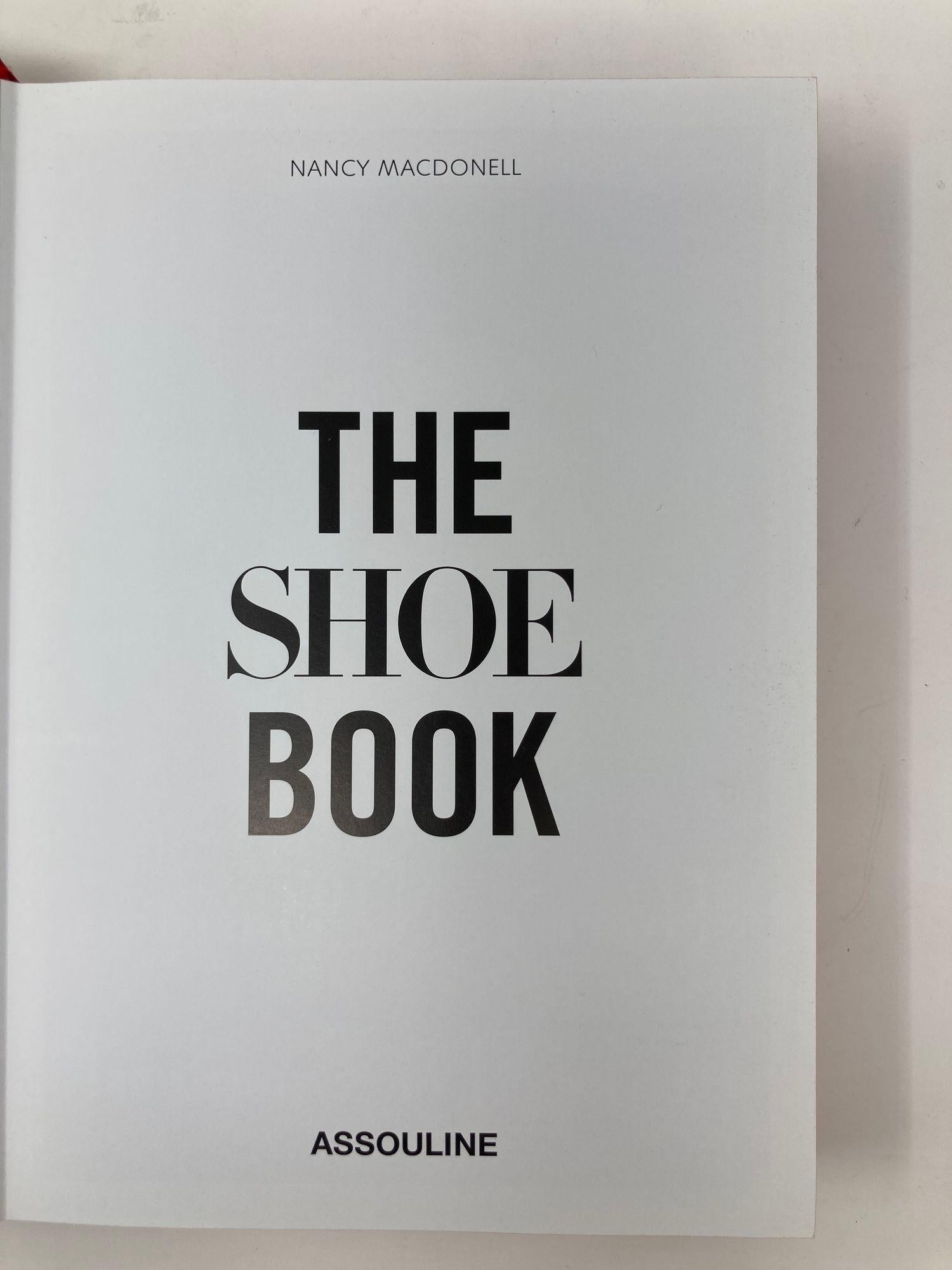 Contemporary The Shoe Book by Nancy Mac Donnell Hardcover For Sale