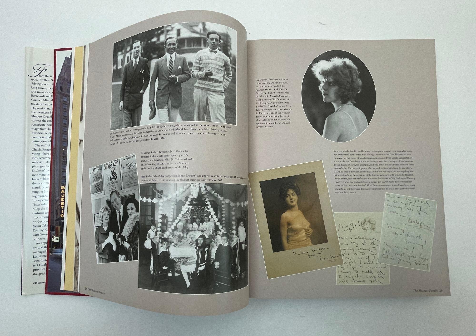 The Shuberts Present 100 Years of American Theater Book by Maryann Chach For Sale 2
