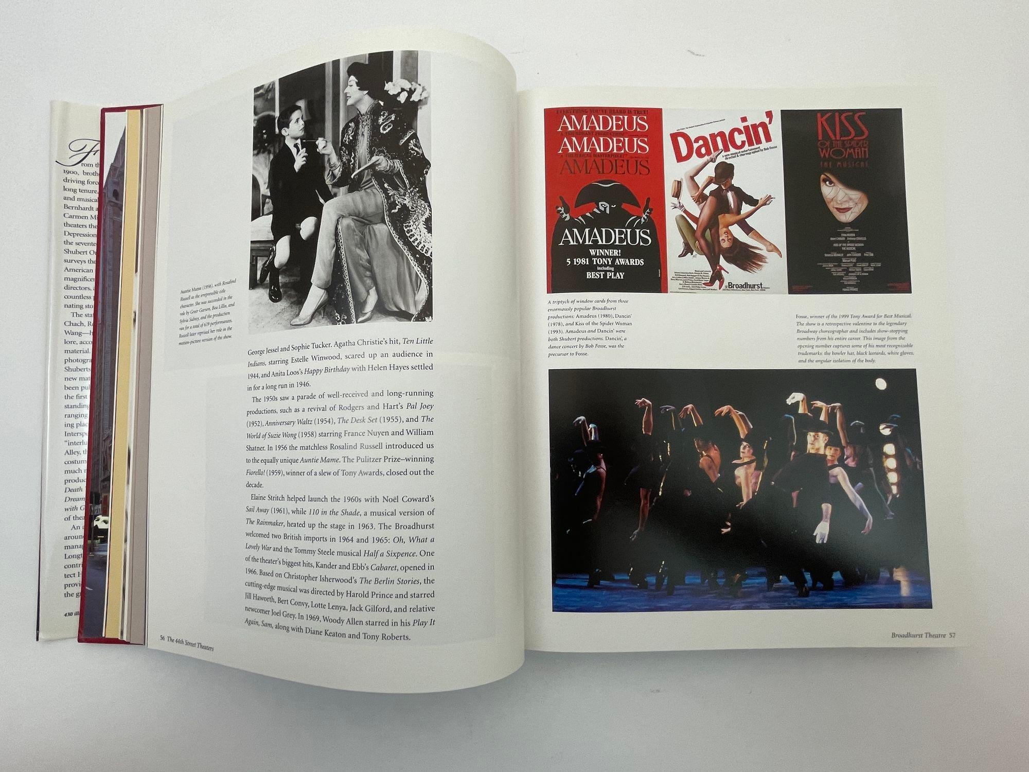 The Shuberts Present 100 Years of American Theater Book by Maryann Chach For Sale 3