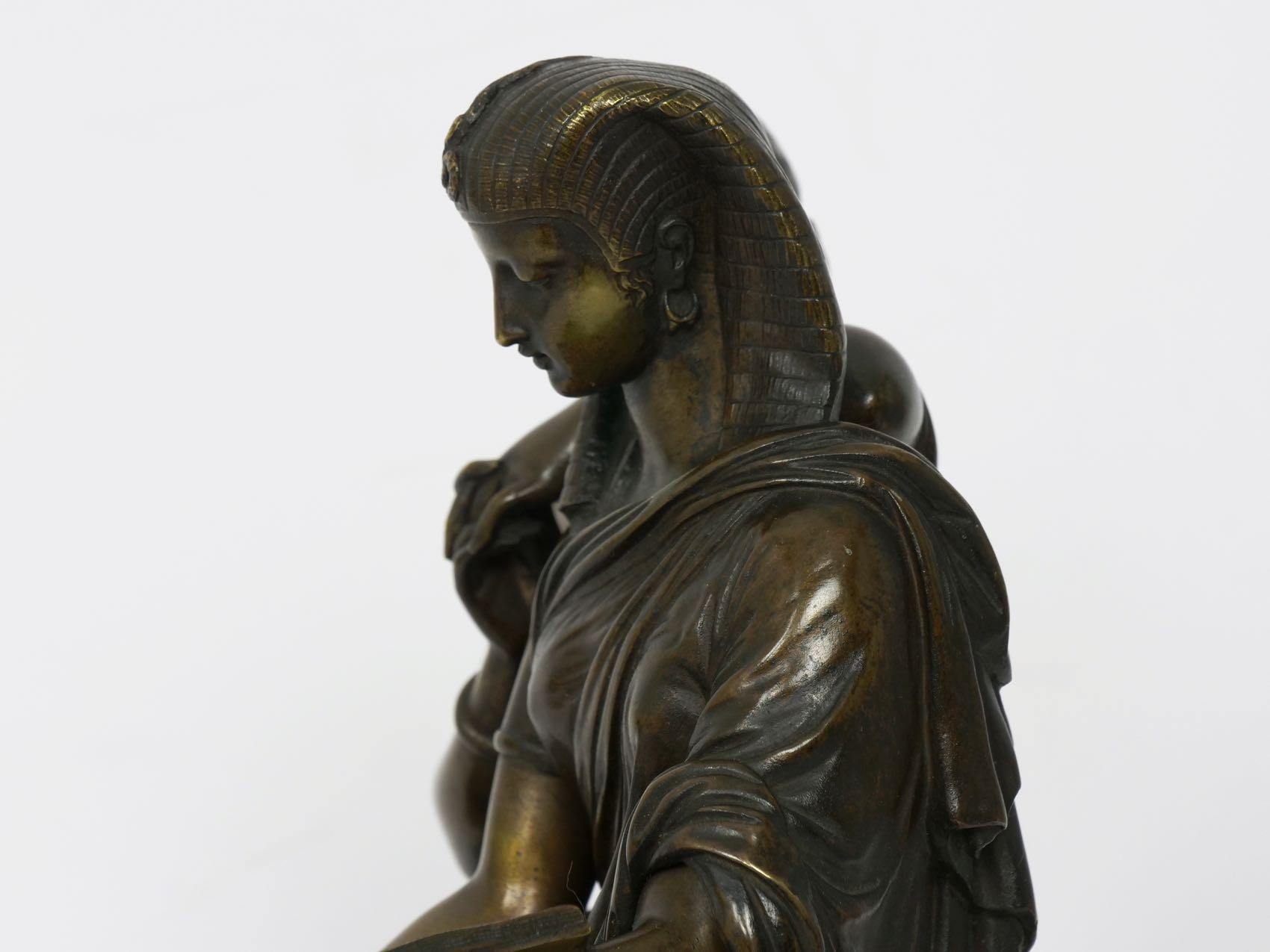 “The Sibylline Prophetess” French Bronze Sculpture by Duchoiselle, 19th Century 7