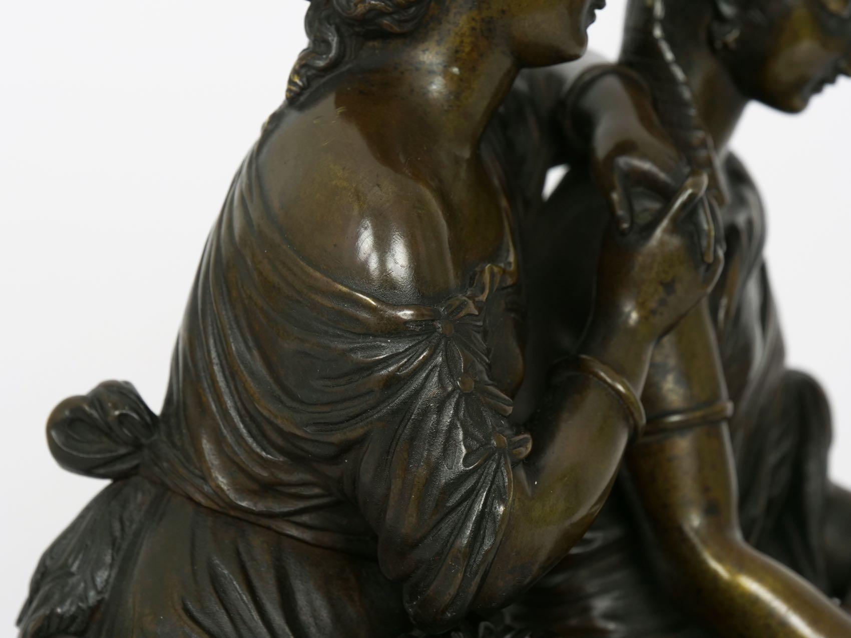 “The Sibylline Prophetess” French Bronze Sculpture by Duchoiselle, 19th Century 13