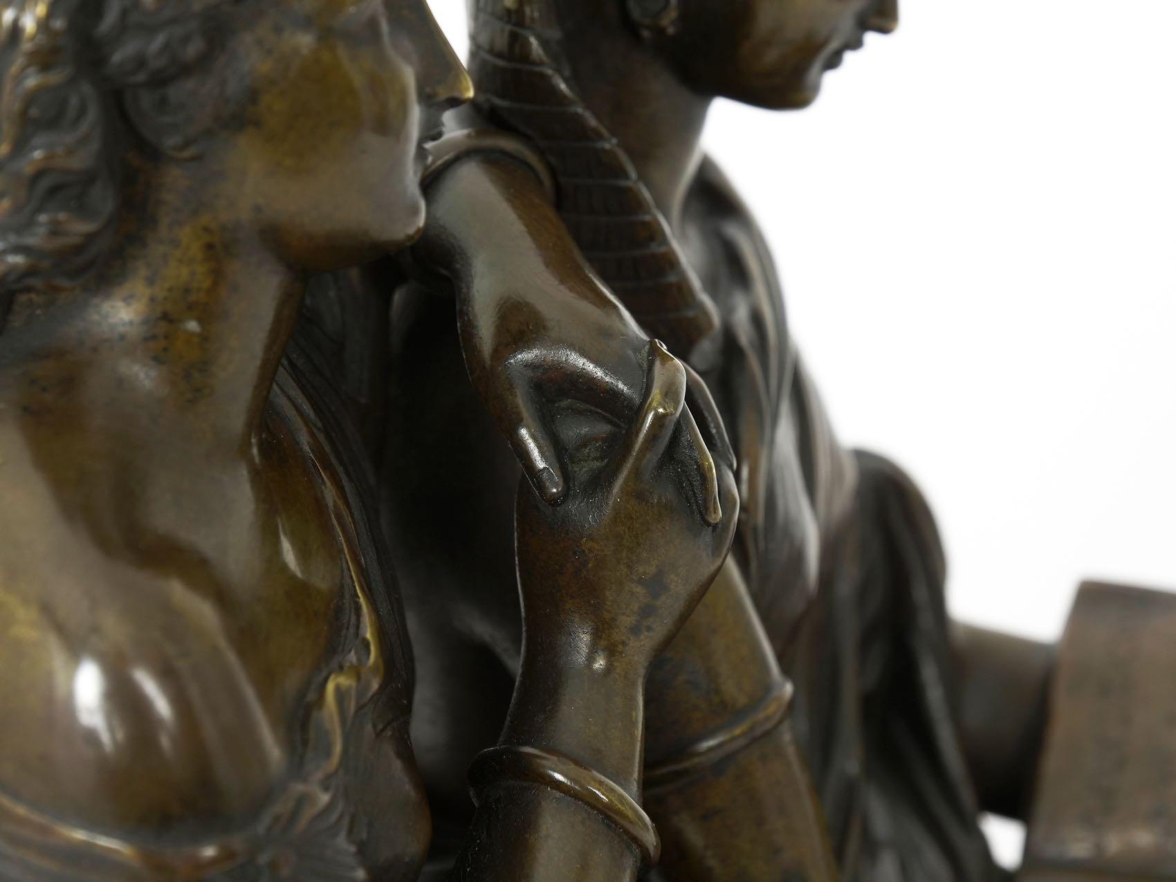 “The Sibylline Prophetess” French Bronze Sculpture by Duchoiselle, 19th Century 15