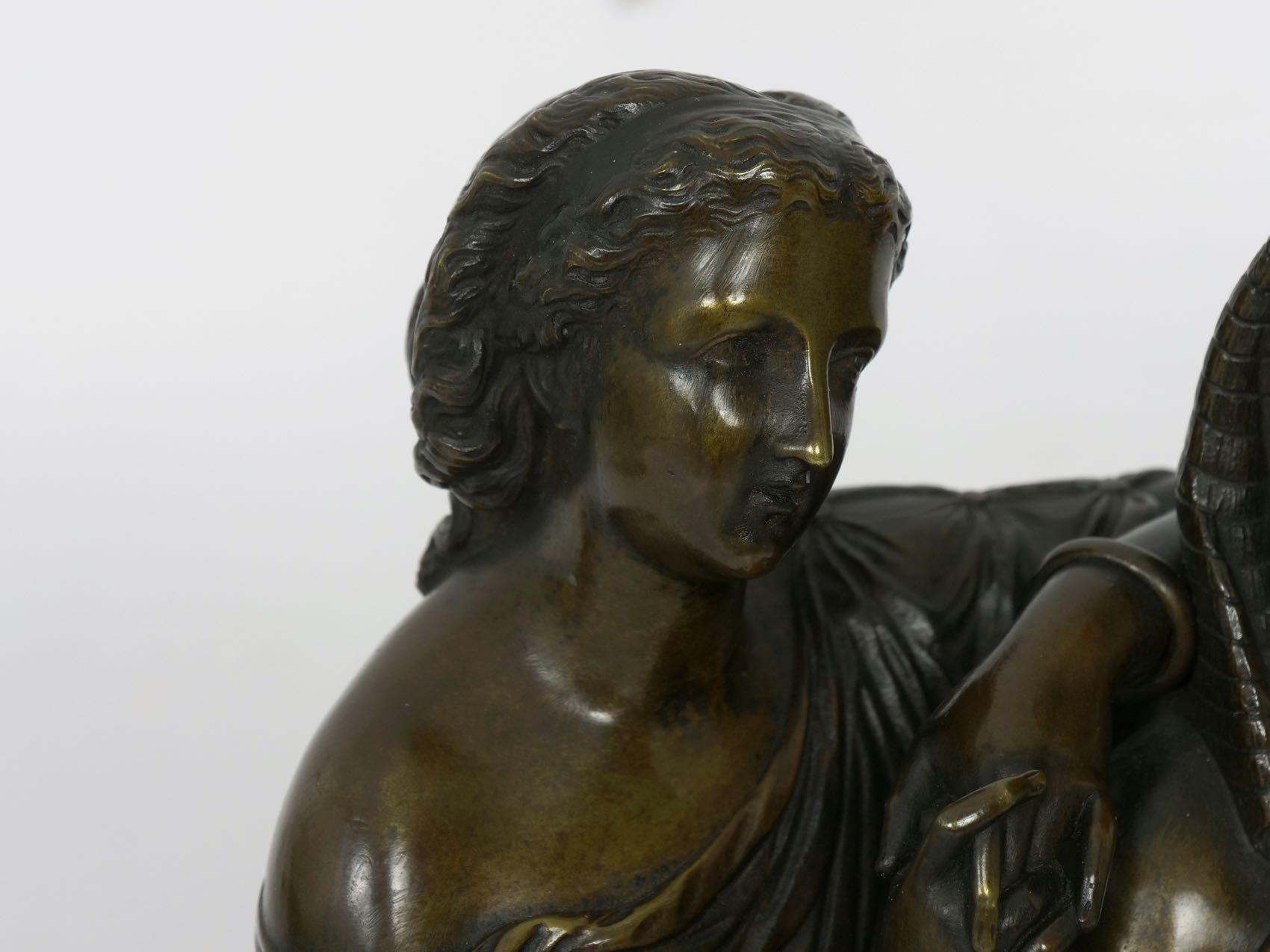 “The Sibylline Prophetess” French Bronze Sculpture by Duchoiselle, 19th Century 2