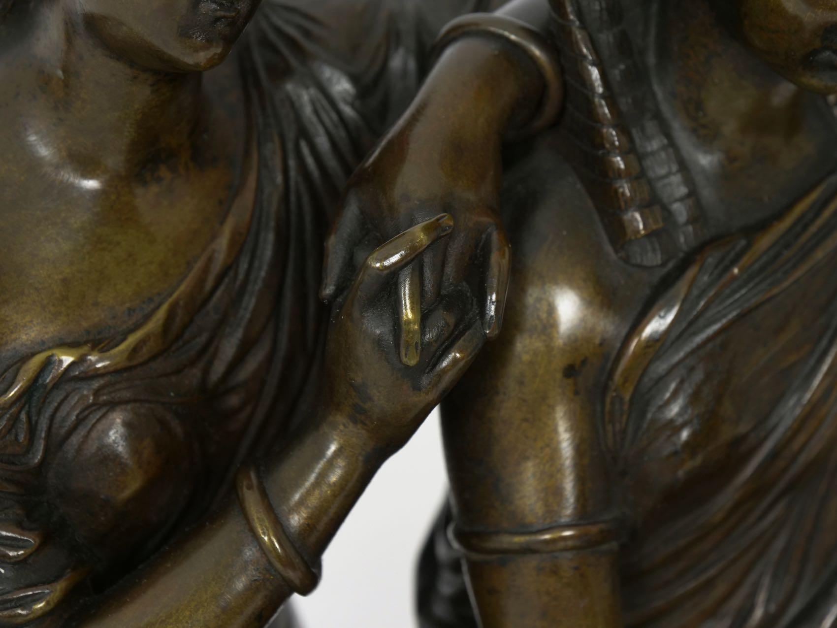 “The Sibylline Prophetess” French Bronze Sculpture by Duchoiselle, 19th Century 3