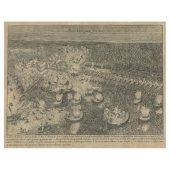 The Siege of Antwerp Engraved: Parma's Bridge Aflame on the Schelde, 1730
