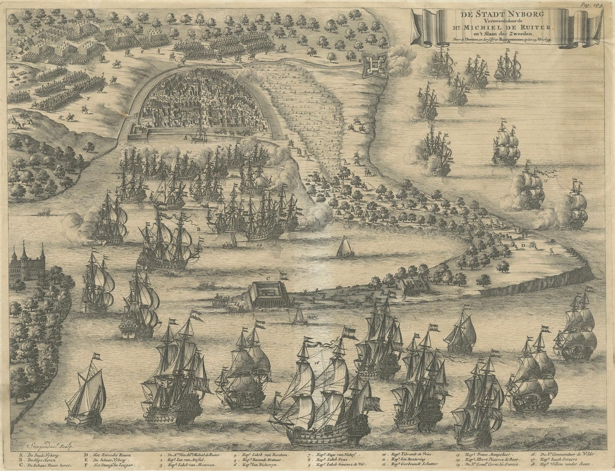 The Siege of Nyborg, 1659: A Strategic Battle of the Dano-Swedish War, 1746 For Sale 3