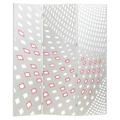 The Sign Otto Room Divider in Powder-Coated Aluminum by altreforme