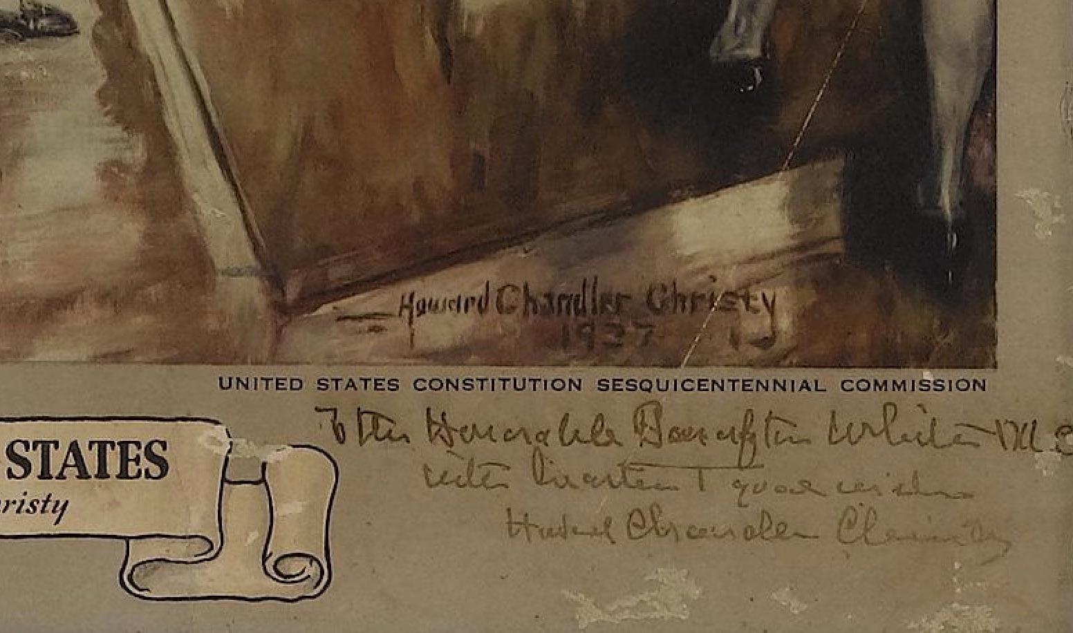 howard chandler christy signing of the constitution