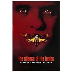 "The Silence of the Lambs" 1991 U.S. One Sheet Film Poster