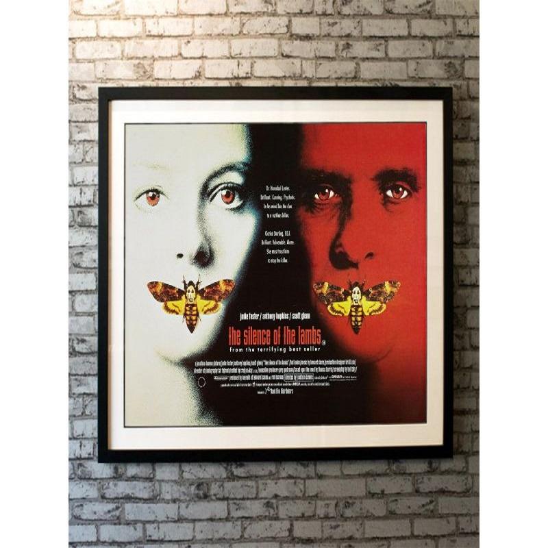 The Silence of The Lambs, unframed poster, 1991

British Quad (30 X 40 Inches). A young F.B.I. cadet must receive the help of an incarcerated and manipulative cannibal killer to help catch another serial killer, a madman who skins his