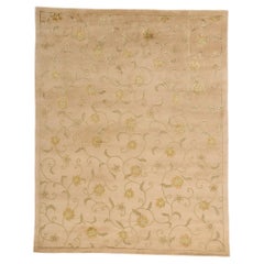 The Silken Himalayan Bloom: A Vintage Tibetan Masterpiece of Tranquil Elegance