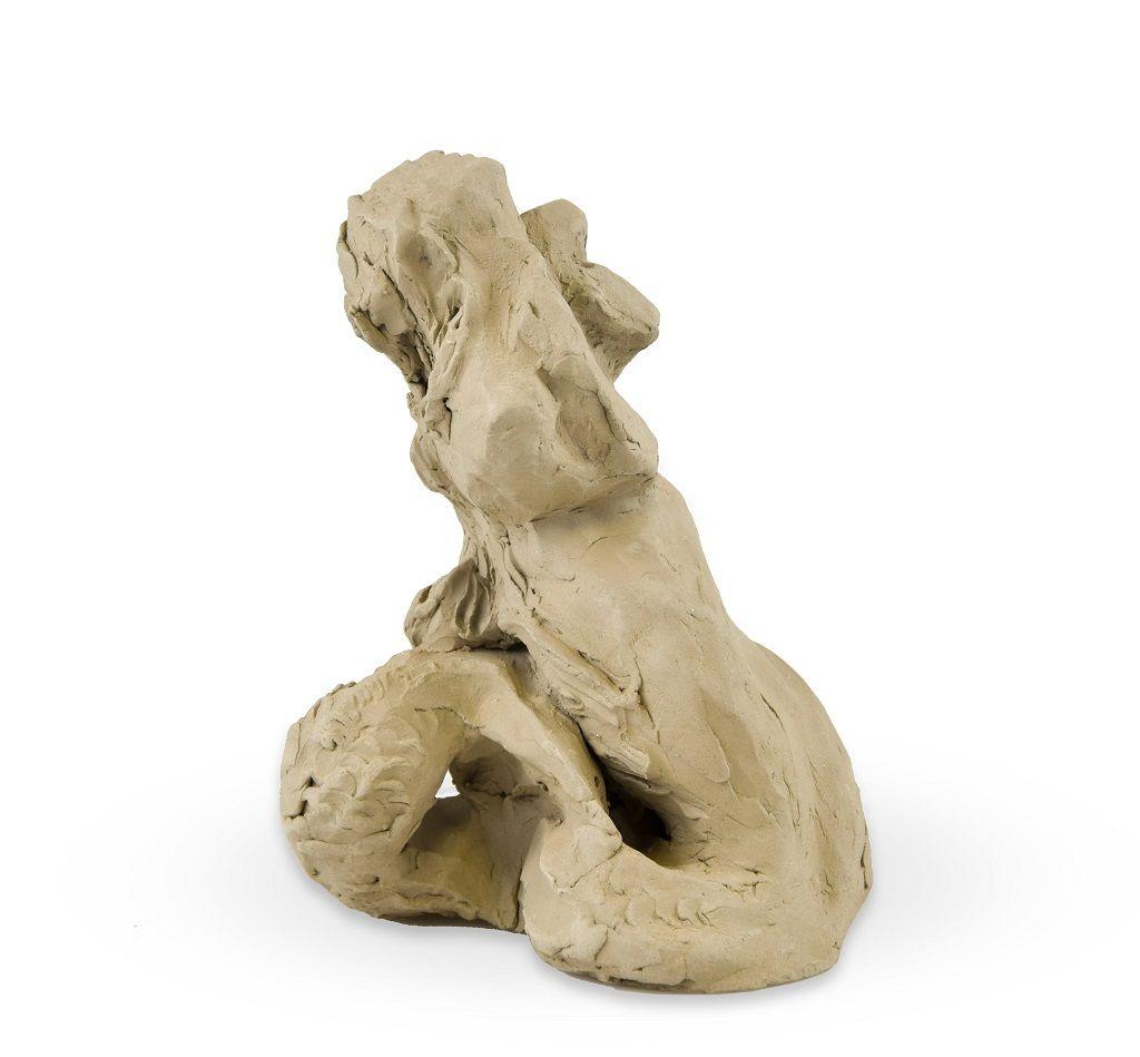 Italian The Siren, Original Terracotta Object, 2019 For Sale