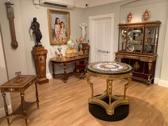 'The Sisters' by Louis Adolphe Tessier, a Signed Belle Époque Painting