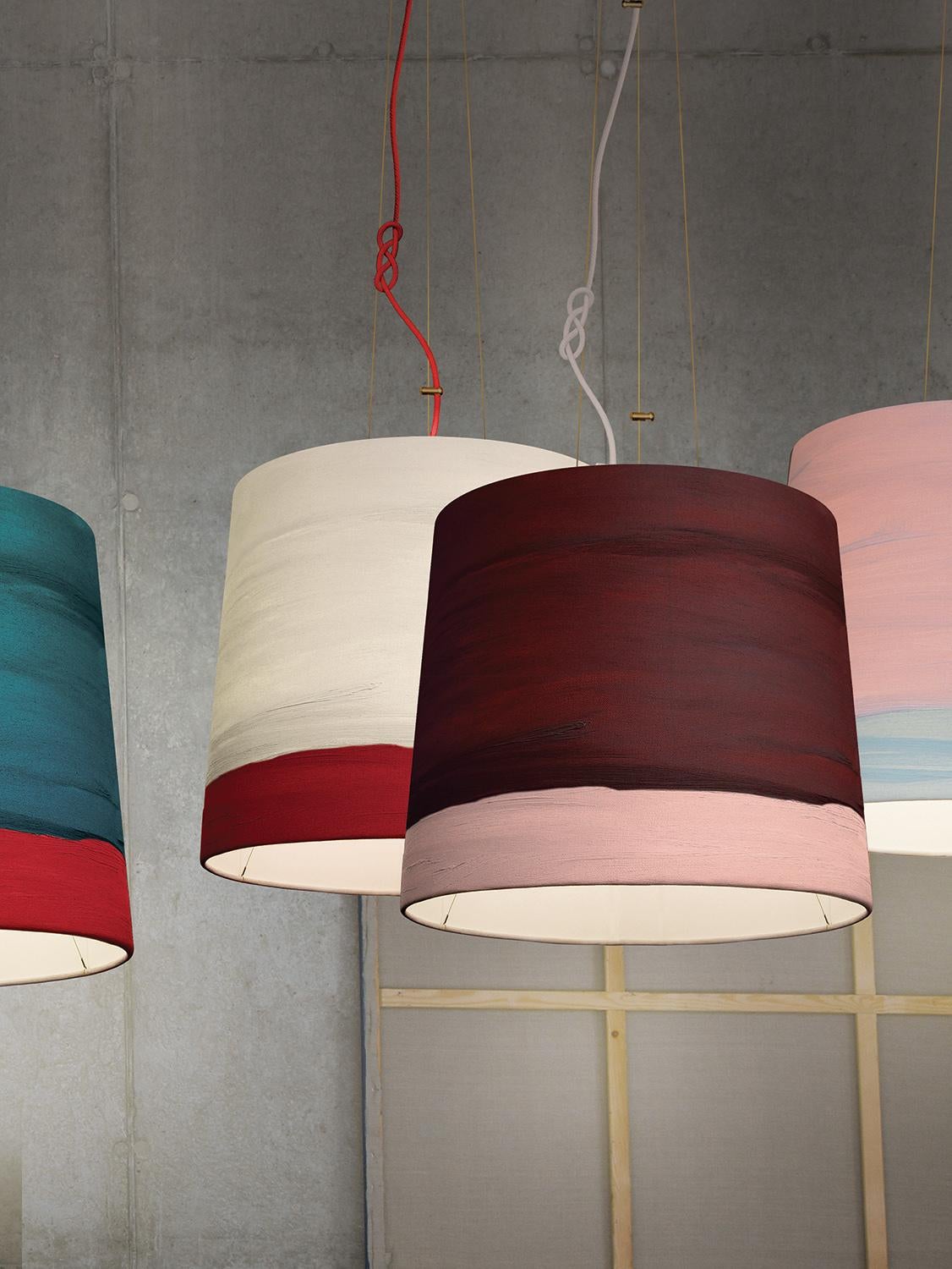 Postmoderne Lampe à suspension moyenne The Sisters Dawn de Mammalampa en vente