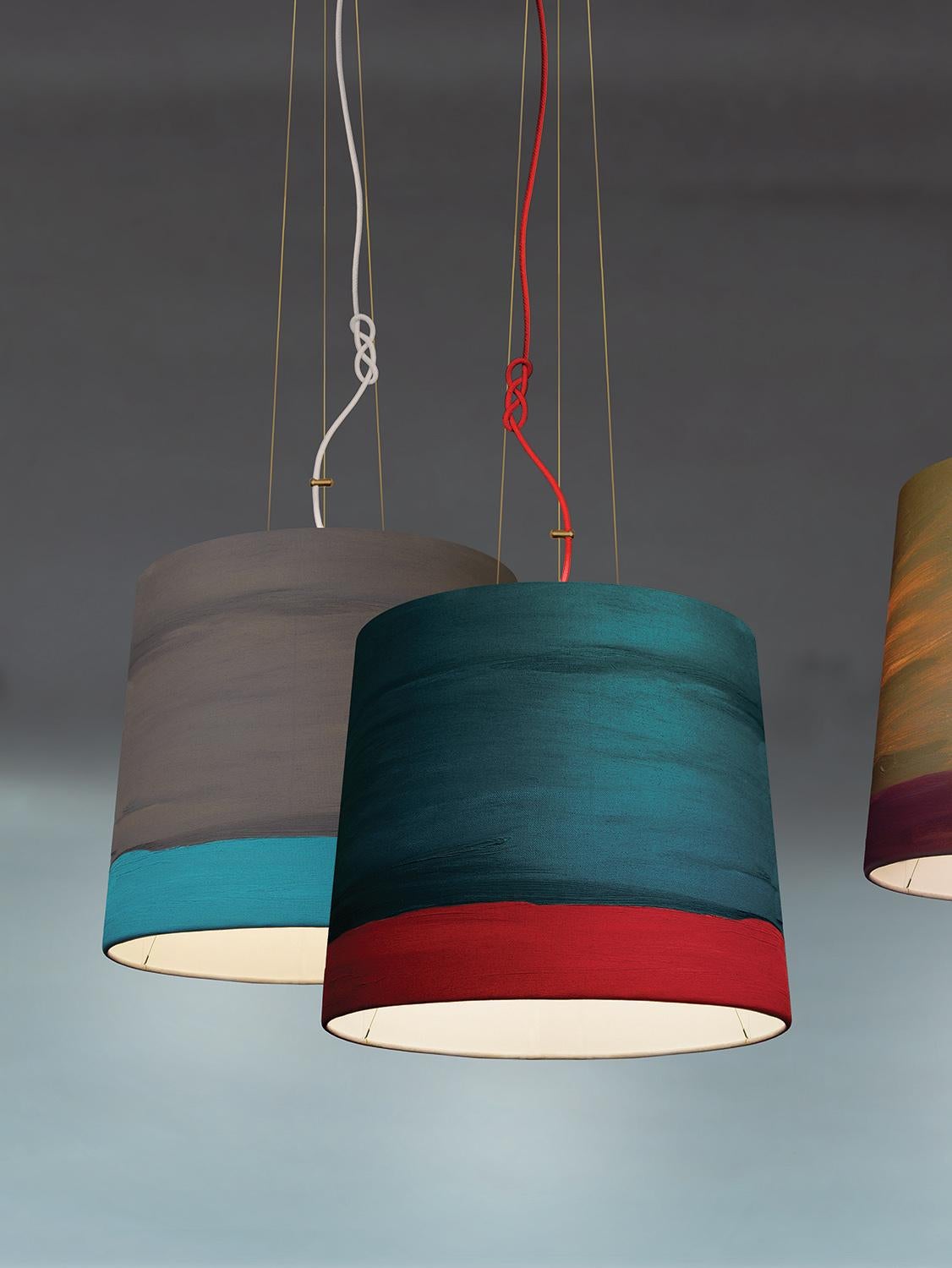 Letton Lampe à suspension moyenne The Sisters Dawn de Mammalampa en vente